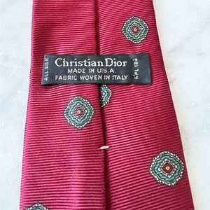 *VINTAGE* DIOR • Christian Dior Silk Tie • excellent vintage condition